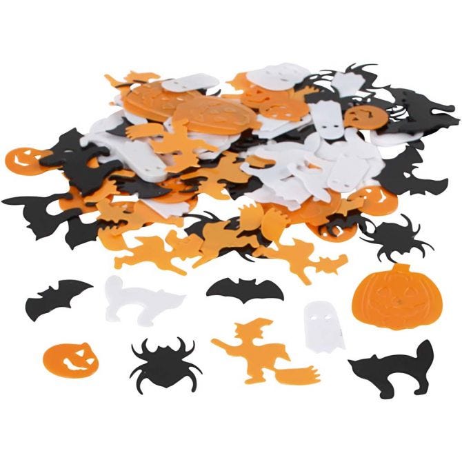 Lentejuela Figuras de Halloween 50 Grs. 10/20