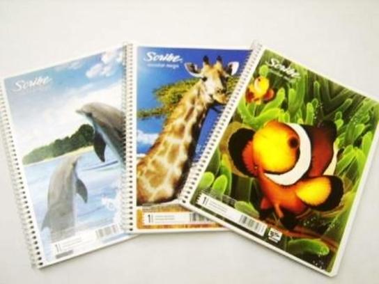 Cuaderno Profesional Mixto Espiral 100 hojas Scribe Mega