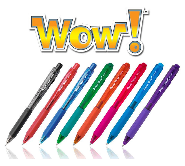 Lapicero 0.5 mm Morado Pentel Wow Mechanical Triangular