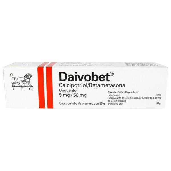 Daivobet 5 mg/ 50 mg Unguento con 30 gr Laboratorios Leo