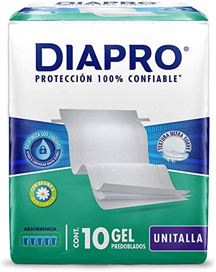 Diapro Protección Predoblados Unitalla con Gel 1 Pieza