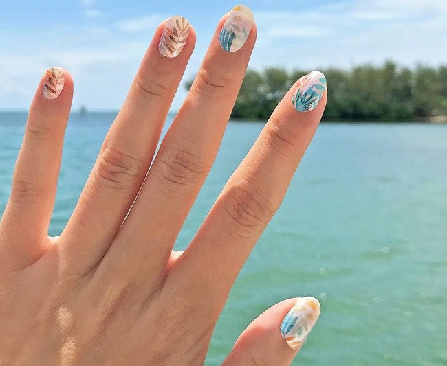 Uñas Decoradas Sticker Profesional Arte Jamberry
