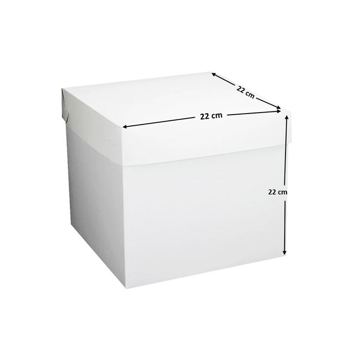 Caja Blanca Cubo # Balón 22 x 22 x 22 cm Padi