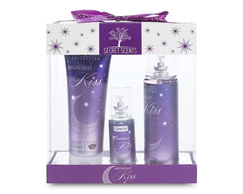 Estuche Secret Midnight Crema Corporal Fragancia Body Ideal para Regalar