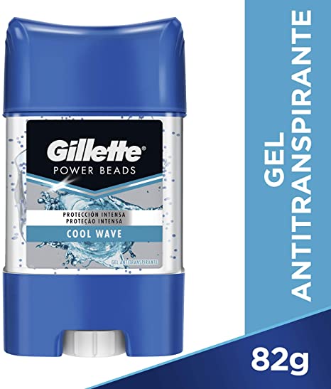Gel Transparente Antitranspirante Cool Wave Gillette Clear Gel 82 g
