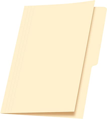 Folders Oficio Crema 1 pieza