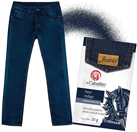 Pintura Textil El Caballito Jeans Azul Indigo 20 g