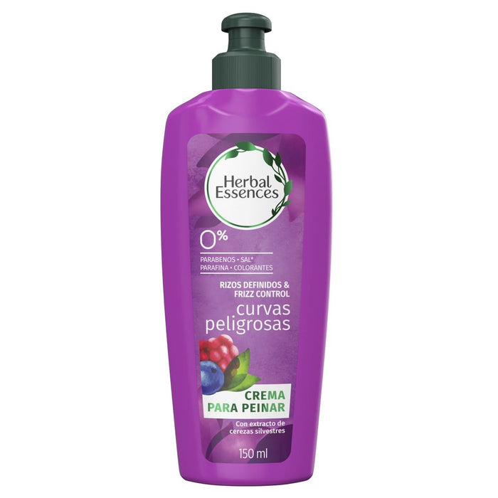 Crema Para Peinar Herbal Essences Curvas Peligrosas 150 ml