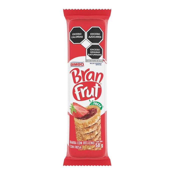 Fruit & Grain Barra Sabor Fresa con Salvado de Trigo 67 g. Bimbo