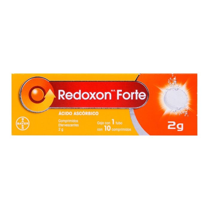 Redoxon Forte Vitamina C 2g 10 Tabletas Efervescentes Bayer