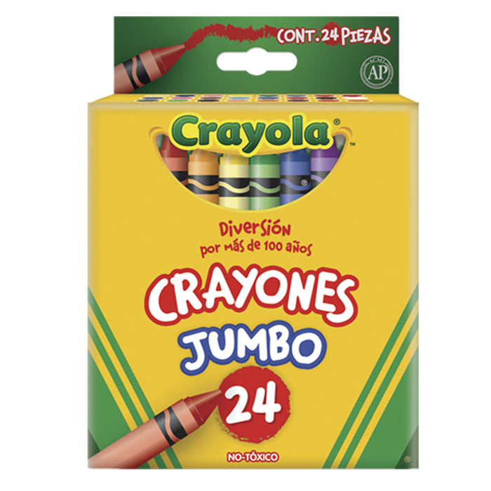 Crayones Jumbo 24 Piezas Crayola