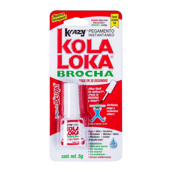 Pegamento Instantaneo Kola Loka Brocha 5 g