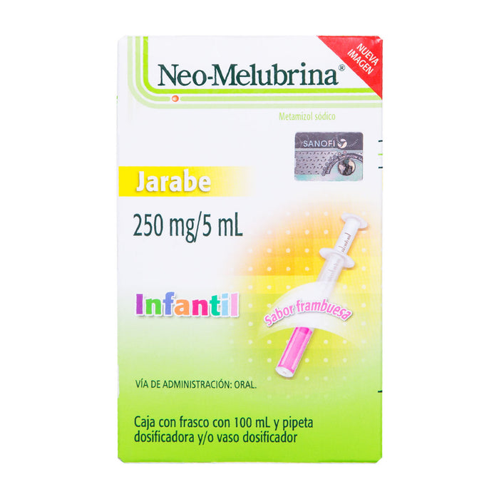 Neo-Melubrina Metamizol Sódico Jarabe Infantil 100 ml Sanofi