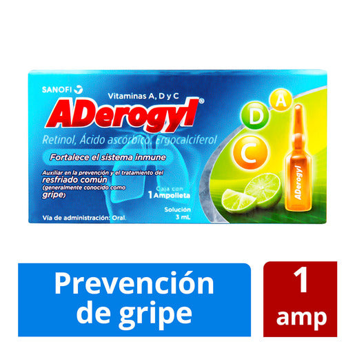 Aderogyl 15 solucion 3 ml 1 ampolleta Sonofi
