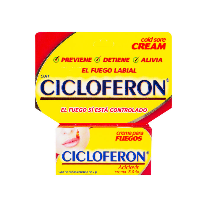 Cicloferon 0.05 en crema 2 gr Liomont