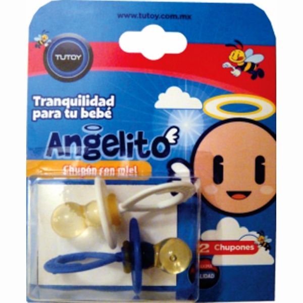 Chupon con Miel Angelito 2 piezas Bon Bebe