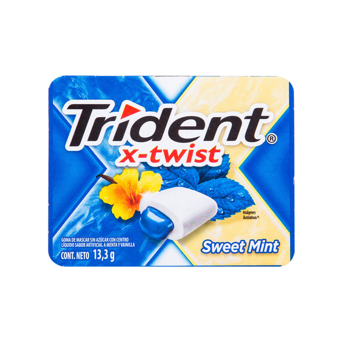 Trident X Twist Sweet Mint 13.3 g Adams
