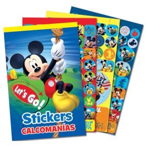 Block Calcomanías Stickers Media Carta Granmark