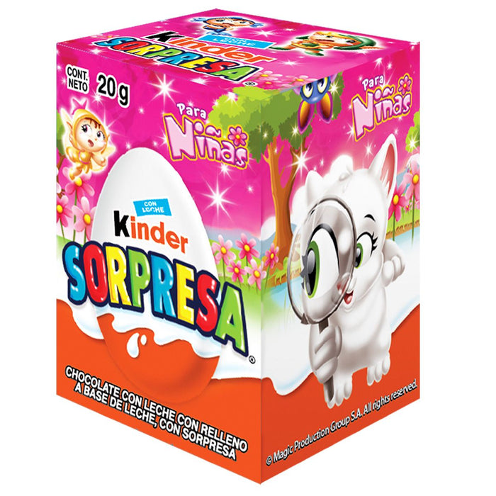 Huevo Kinder Sorpresa 20 g Niña