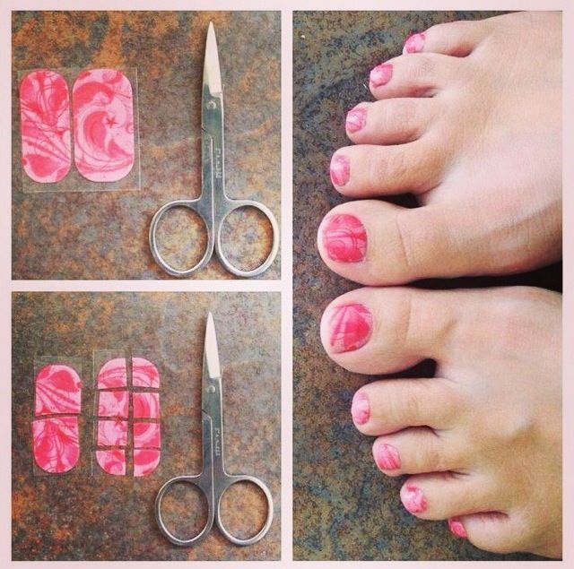 Uñas Decoradas Sticker Profesional Arte Jamberry