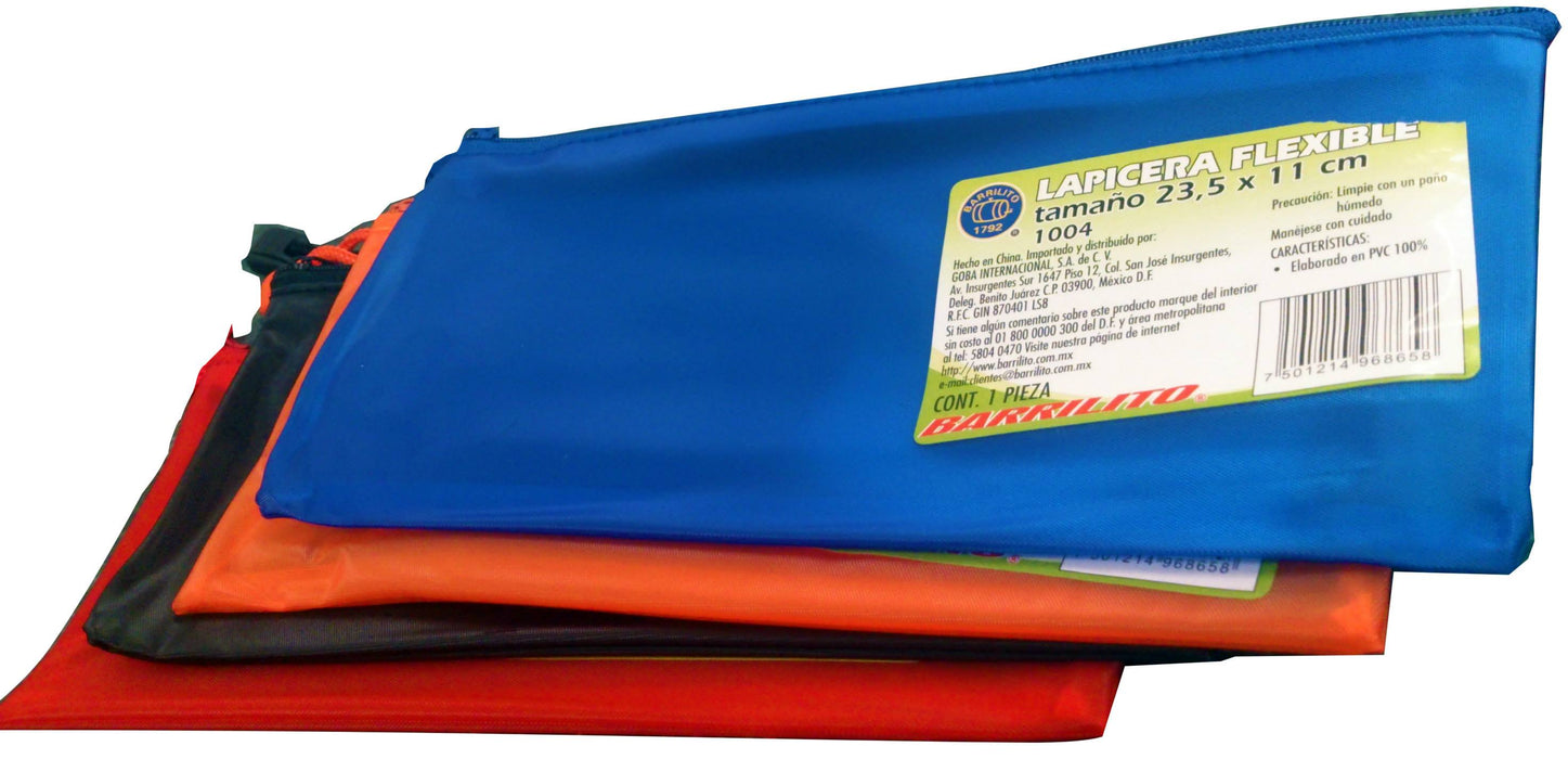 Lapicera Flexible PVC #1004 23.5X11 cm Barrilito
