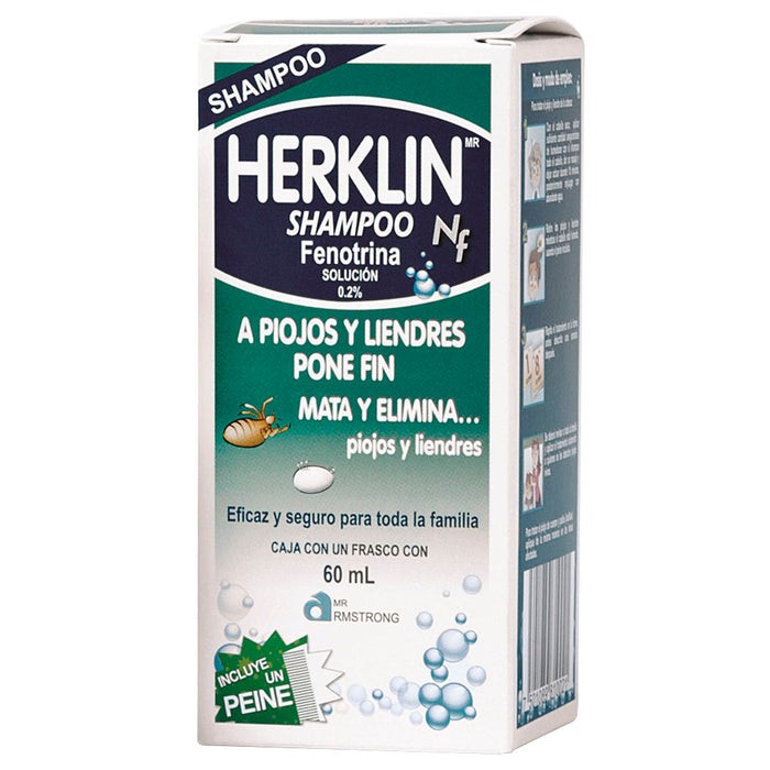 Herklin Shampoo capilar 60 ml Armstrong