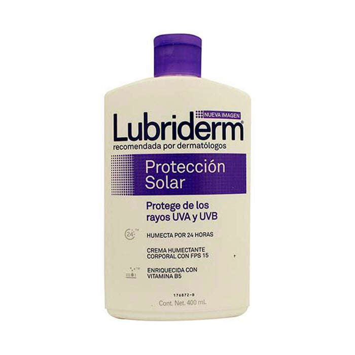 Crema Proteccion Solar FPS 15 Lubriderm 120 ml Johnson & Johnson