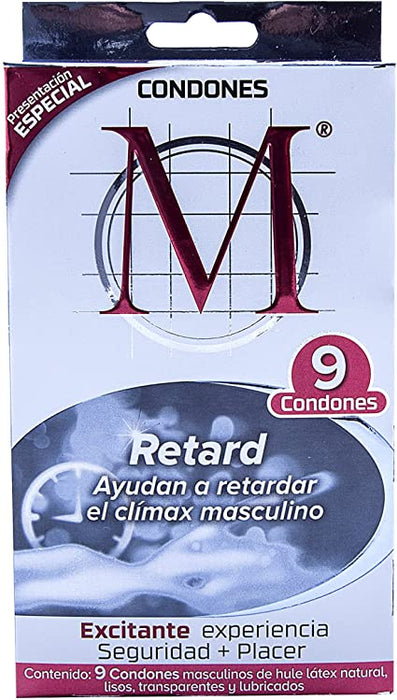 Preservativo M Force Retard Con 9 Condones