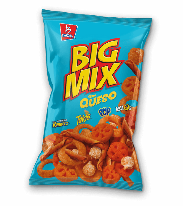 Big Mix Queso con Runners Takis Popo Arelos 80 gr Barcel