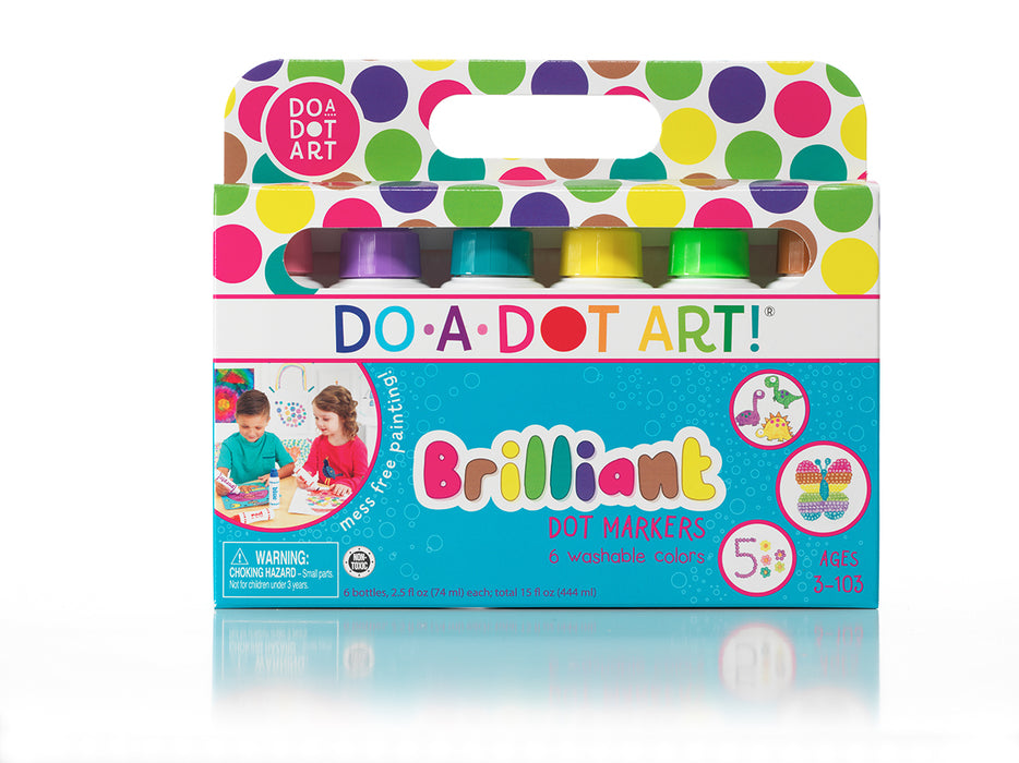 Dot Markers: Brilliant 6 Pack