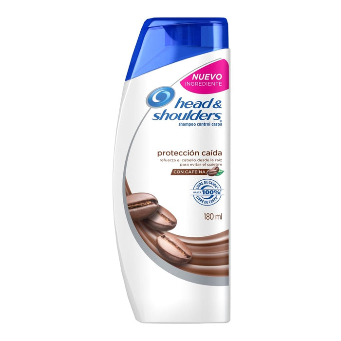 Shampoo Protección Caída con Cafeína 180 ml Head & Shoulders