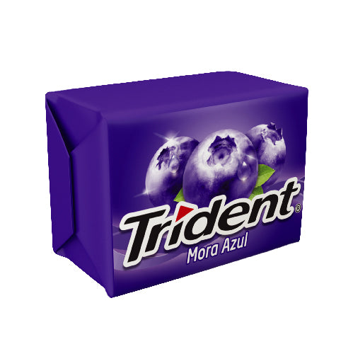 Trident Mora Azul 4 Tabletas 5.2 g Adams