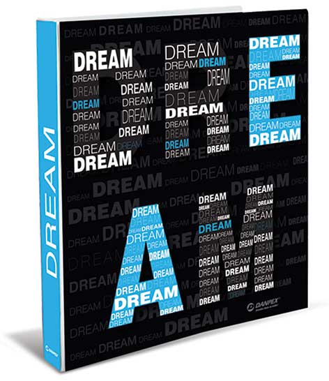 Carpeta Vinil Diseño Carta Arillo 1 pulgada para 220 Hojas Pro Business SW517