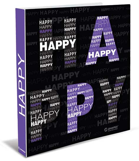 Carpeta Vinil Diseño Carta Arillo 1 pulgada para 220 Hojas Pro Business SW517