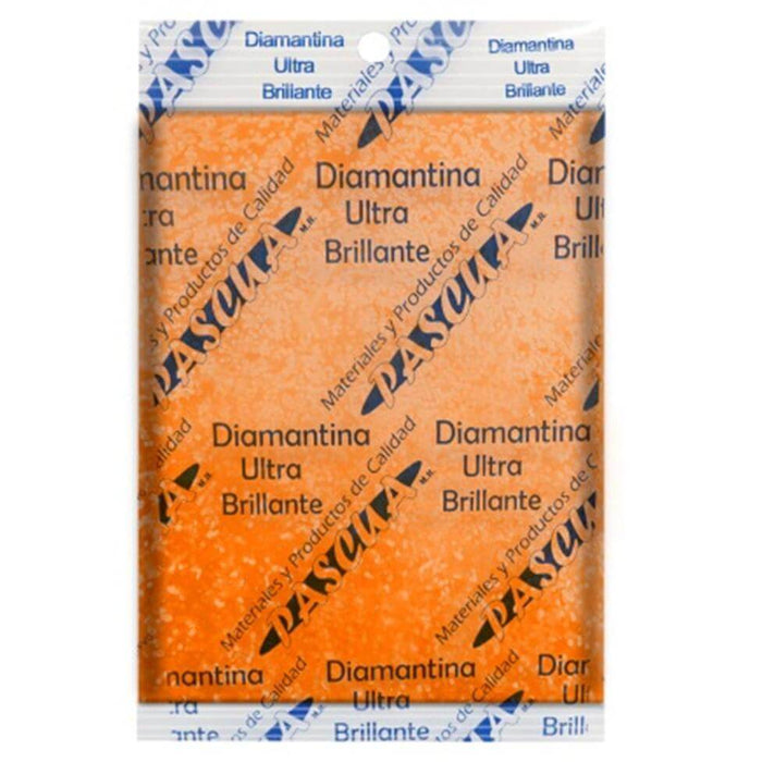 Diamantina Ultra Fina Naranja 50 g Pascua