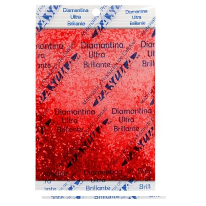 Diamantina Fina Roja 50 g Pascua