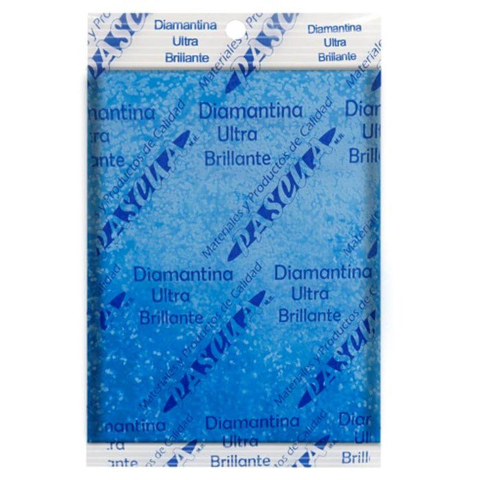 Diamantina Ultra Fina Azul Electro 50 g Pascua