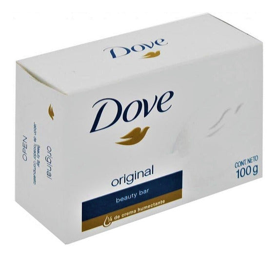 Dove Blanco Jabon 100 g 1/4 De Crema Humectante