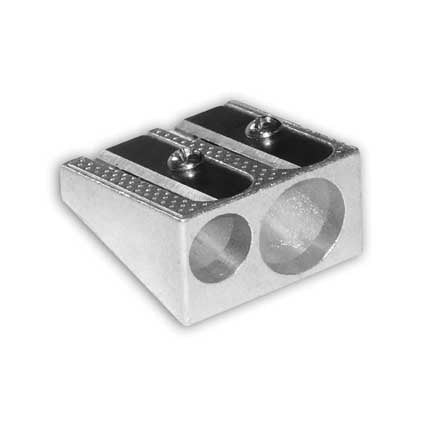 Sacapuntas Metalico Maped Doble Orificio u Orificio Grande