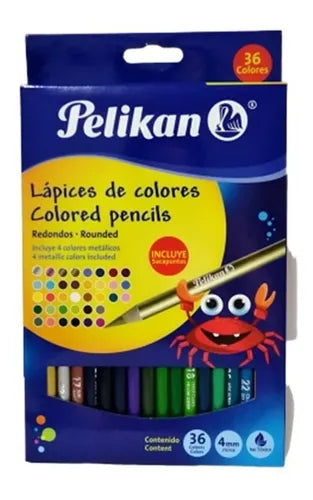 Lápices de Colores con 36 Piezas Pelikan