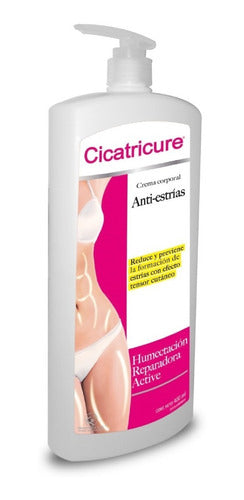 Cicatricure Crema Corporal Anti-Estrías 400 ml. Genomma Lab