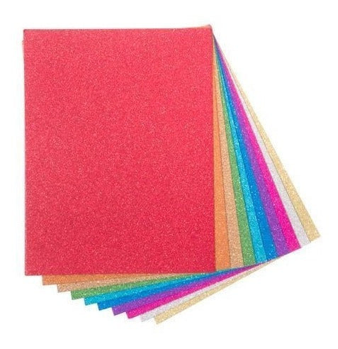 Cartulina Diamantada 280 g 50 x 60 cm Colores 1 pliego