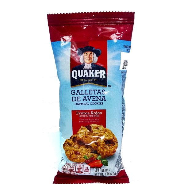 Galletas Quaker de Avena con Frutos Rojos Gamesa 60 g