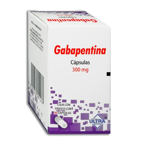 Gabapentina 30 Capsulas 300 mg Ultra Laboratorios