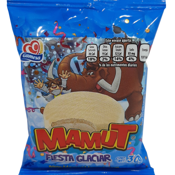 Mamut  Blanco Galleta Gamesa 30 g