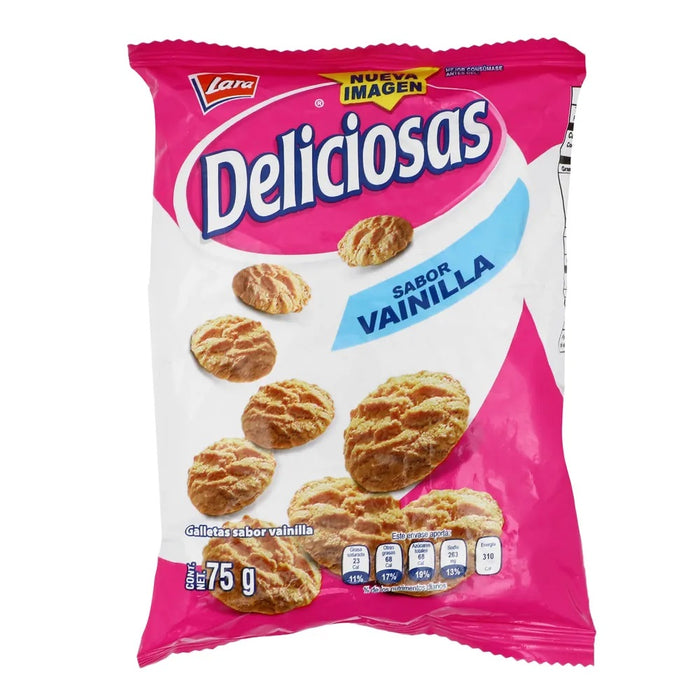 Deliciosas Vainilla Lara 75 gr