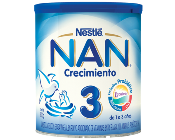 Polvo Nan Crecimiento 3 para Niños de 1 a 3 años 350 g Nestle