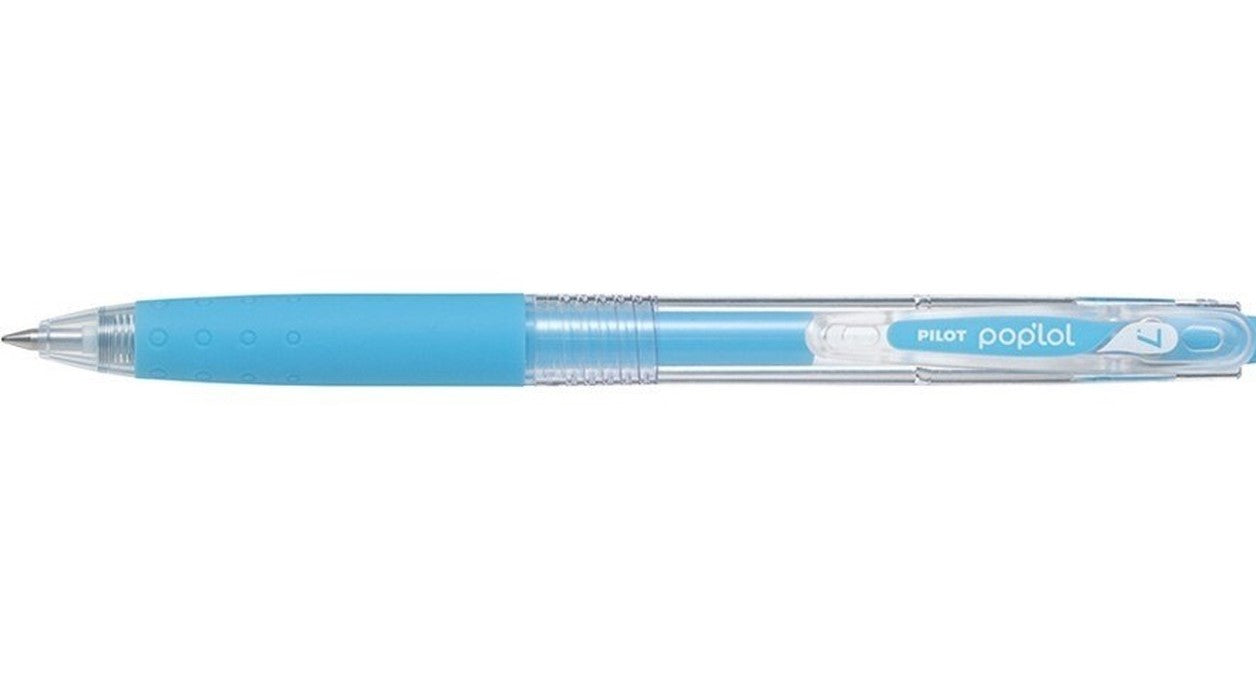 Pluma Pilot Pop Lol  0.7 mm Azul Pastel