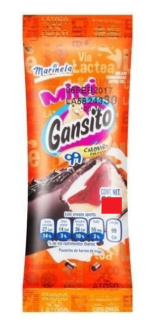Mini Gansito 24 g Patelito Marinela