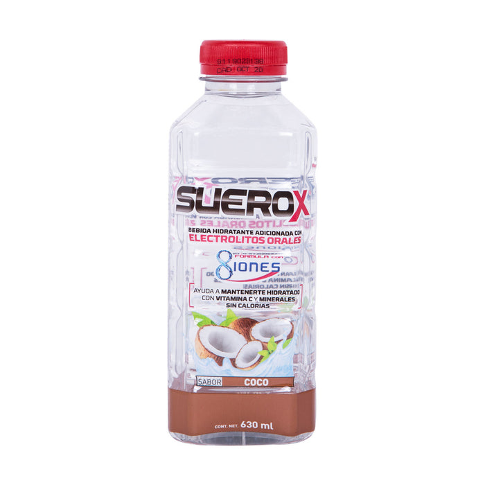 Suerox 8 Iones Coco 630 ml Electrolitos Orales